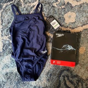 Girls Youth Speedo one piece size 8/24 NWT XS